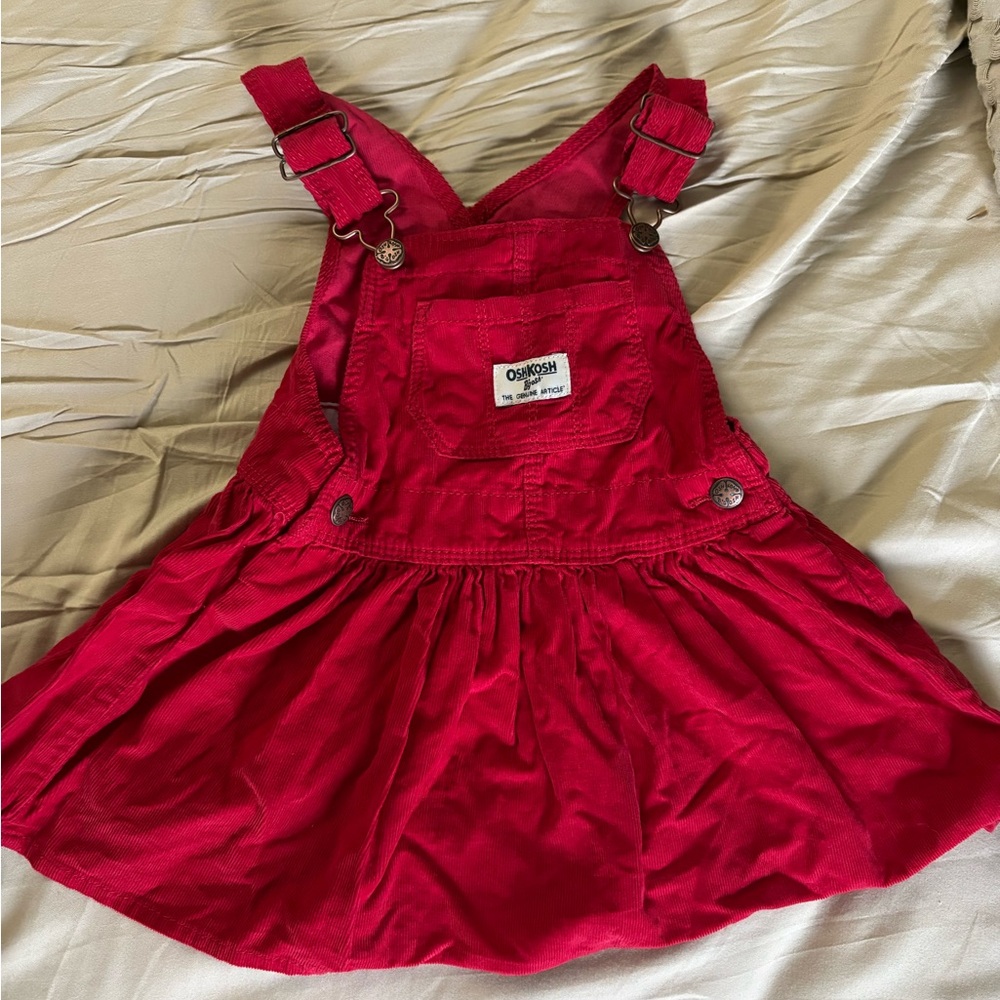 OshKosh B'gosh Bright Red Kids Skirtall